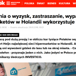 Newsweek Polska – wyzysku Polakow w Holandii 28-3-2018