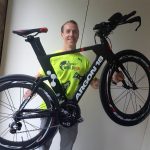 Michal Migala z nowym rowerem Argon18