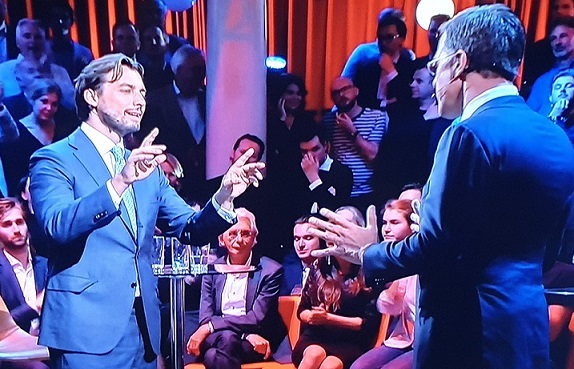 Debata Rutte z Baudet w holenderskiej tv_kl