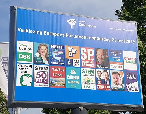 plakty wyborcze w NL 2019_kl2